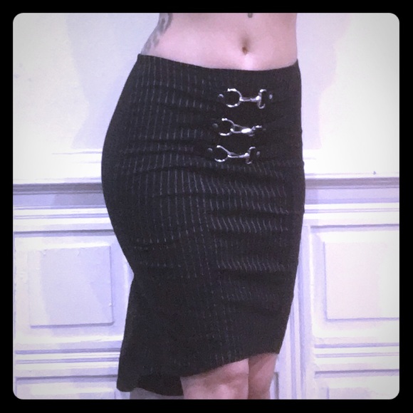 Lip Service Dresses & Skirts - Rare Lip Service Pinstripe Skirt